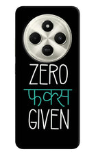 Zero Fucks Given Poco C75 5G Hard Case Back Cover by Casekaro