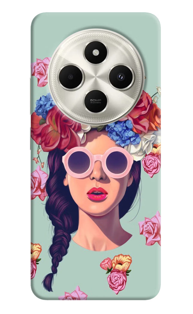 Pretty Girl Poco C75 5G Hard Case Back Cover by Casekaro