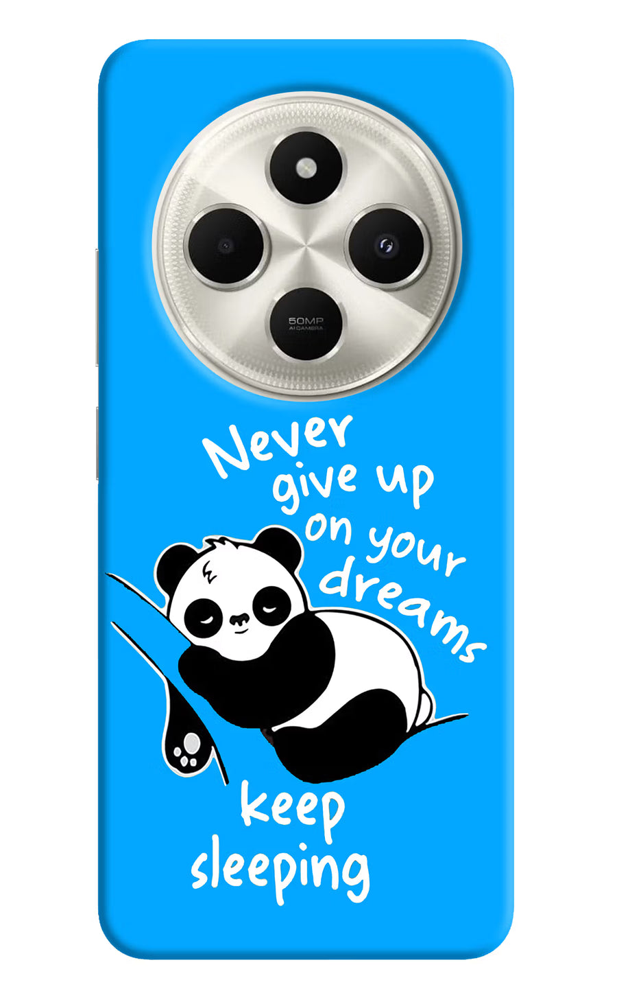Keep Sleeping Poco C75 5G Back Cover, Hard case