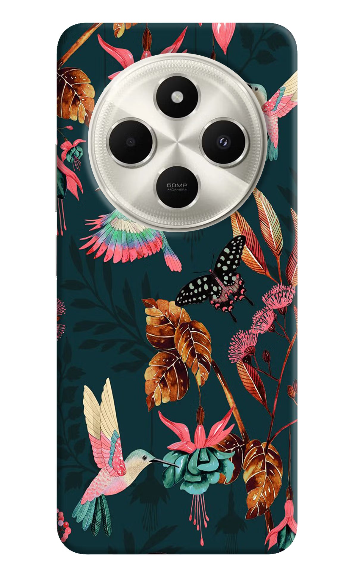 Birds Poco C75 5G Hard Case Back Cover by Casekaro
