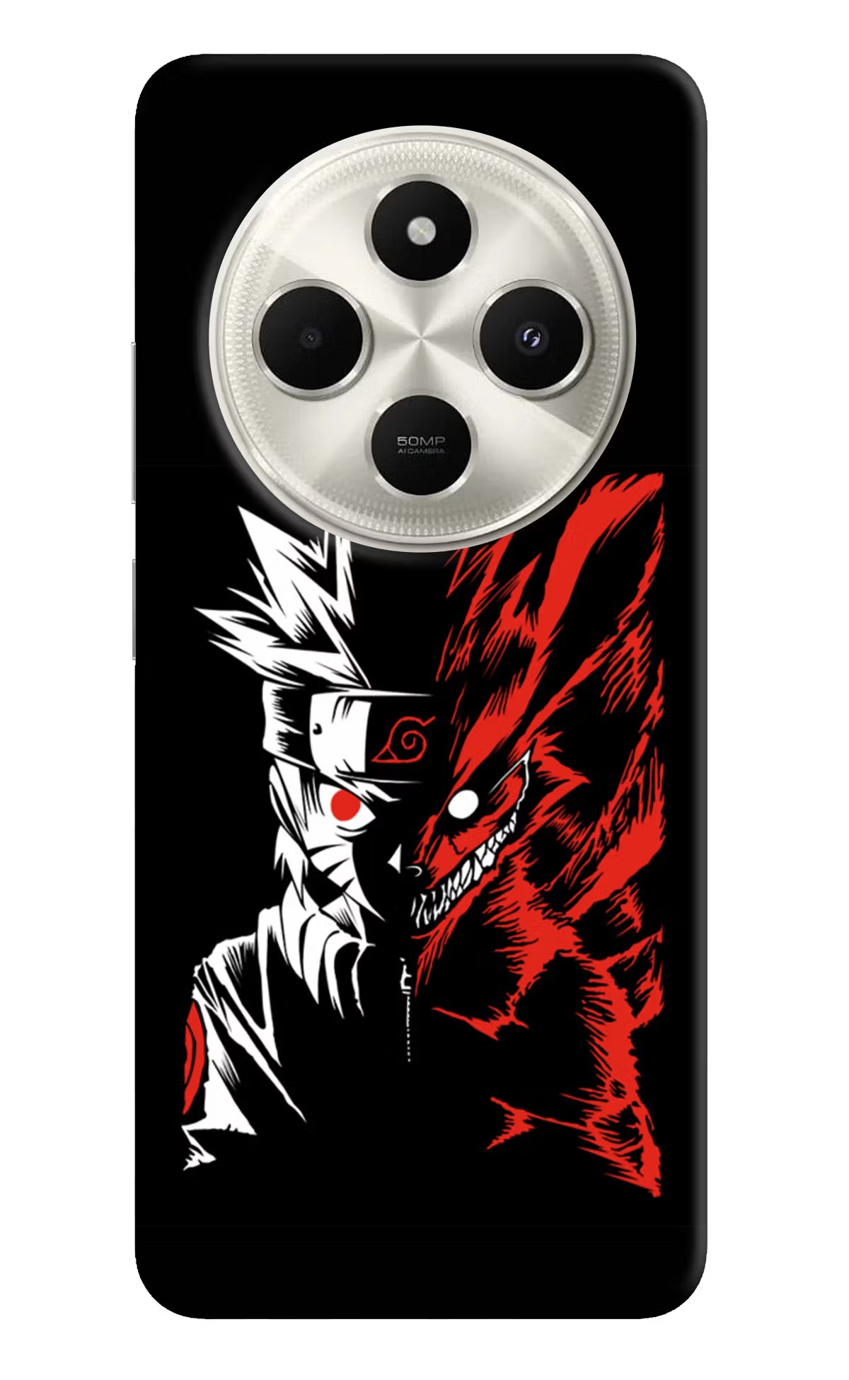 Naruto Two Face Poco C75 5G Hard Case Back Cover by Casekaro