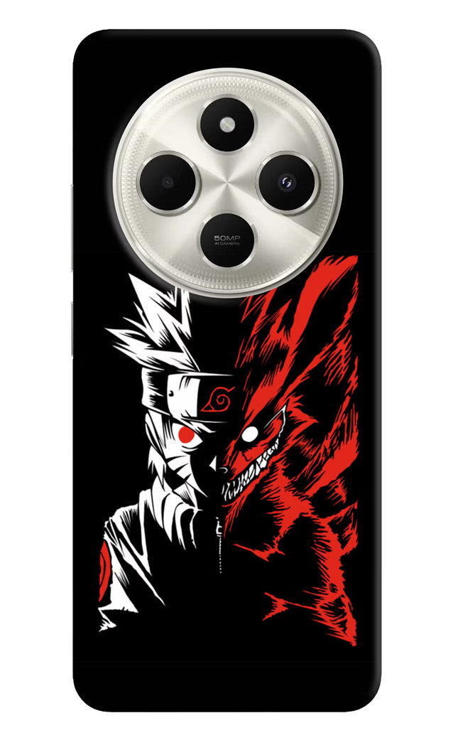 Naruto Two Face Poco C75 5G Hard Case Back Cover by Casekaro
