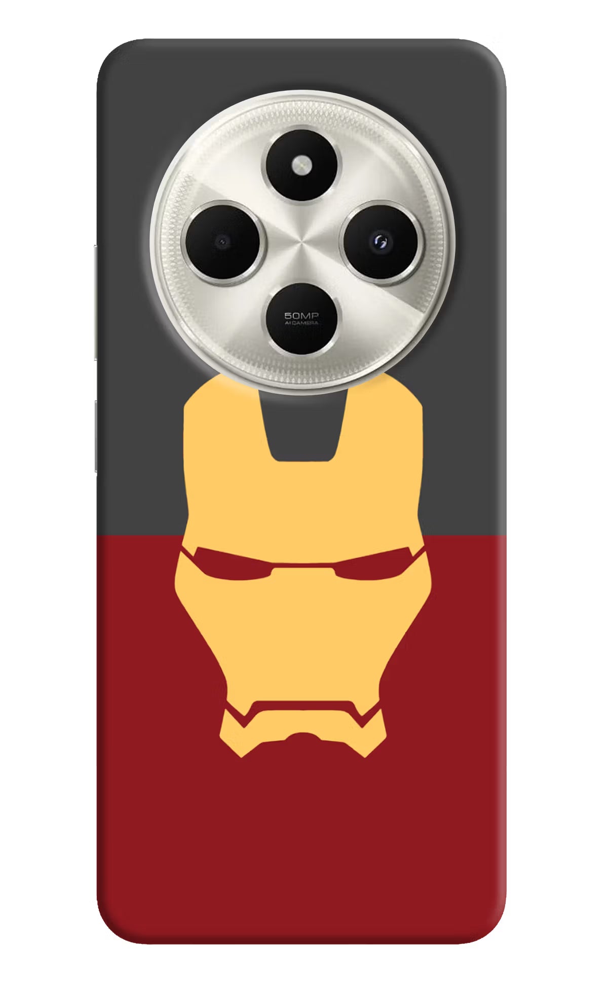 Ironman Poco C75 5G Hard Case Back Cover by Casekaro
