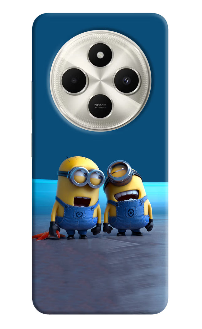 Minion Laughing Poco C75 5G Hard Case Back Cover by Casekaro