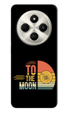 To the Moon Poco C75 5G Hard Case Back Cover by Casekaro