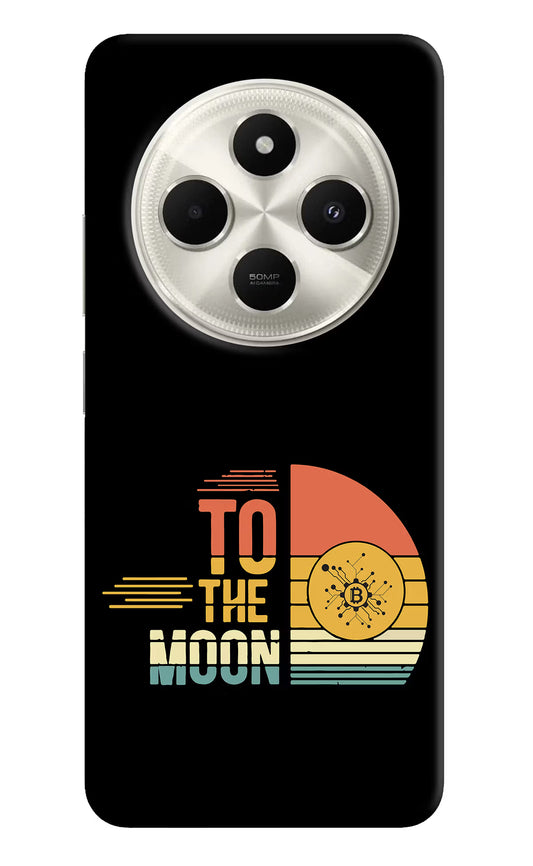 To the Moon Poco C75 5G Hard Case Back Cover by Casekaro