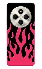 Fire Flames Poco C75 5G Hard Case Back Cover by Casekaro