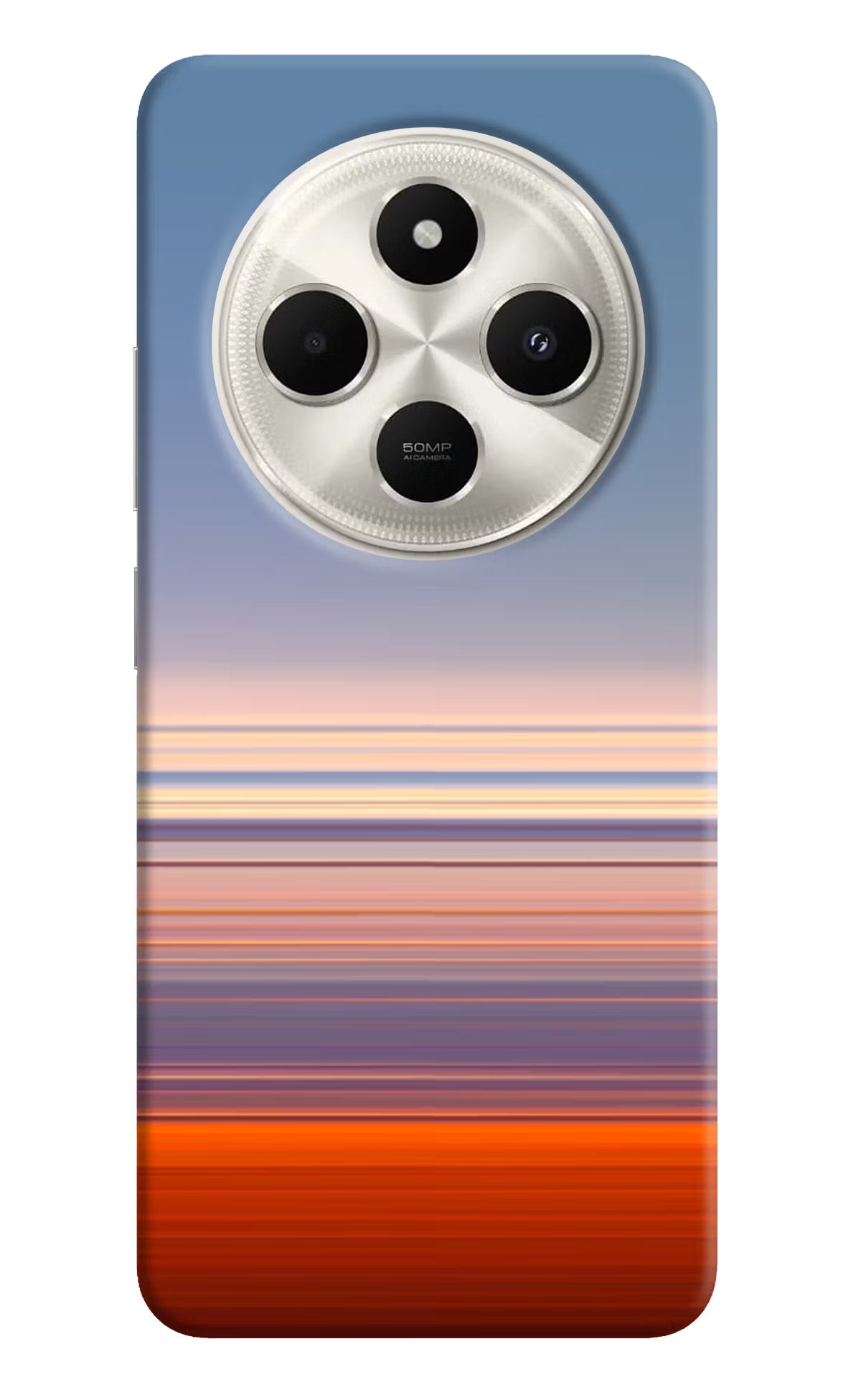 Morning Colors Poco C75 5G Hard Case Back Cover by Casekaro