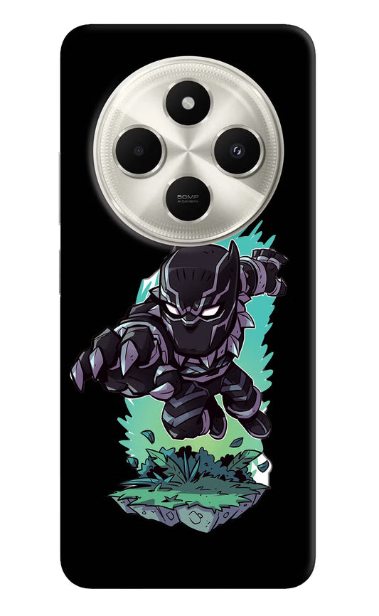Black Panther Poco C75 5G Hard Case Back Cover by Casekaro