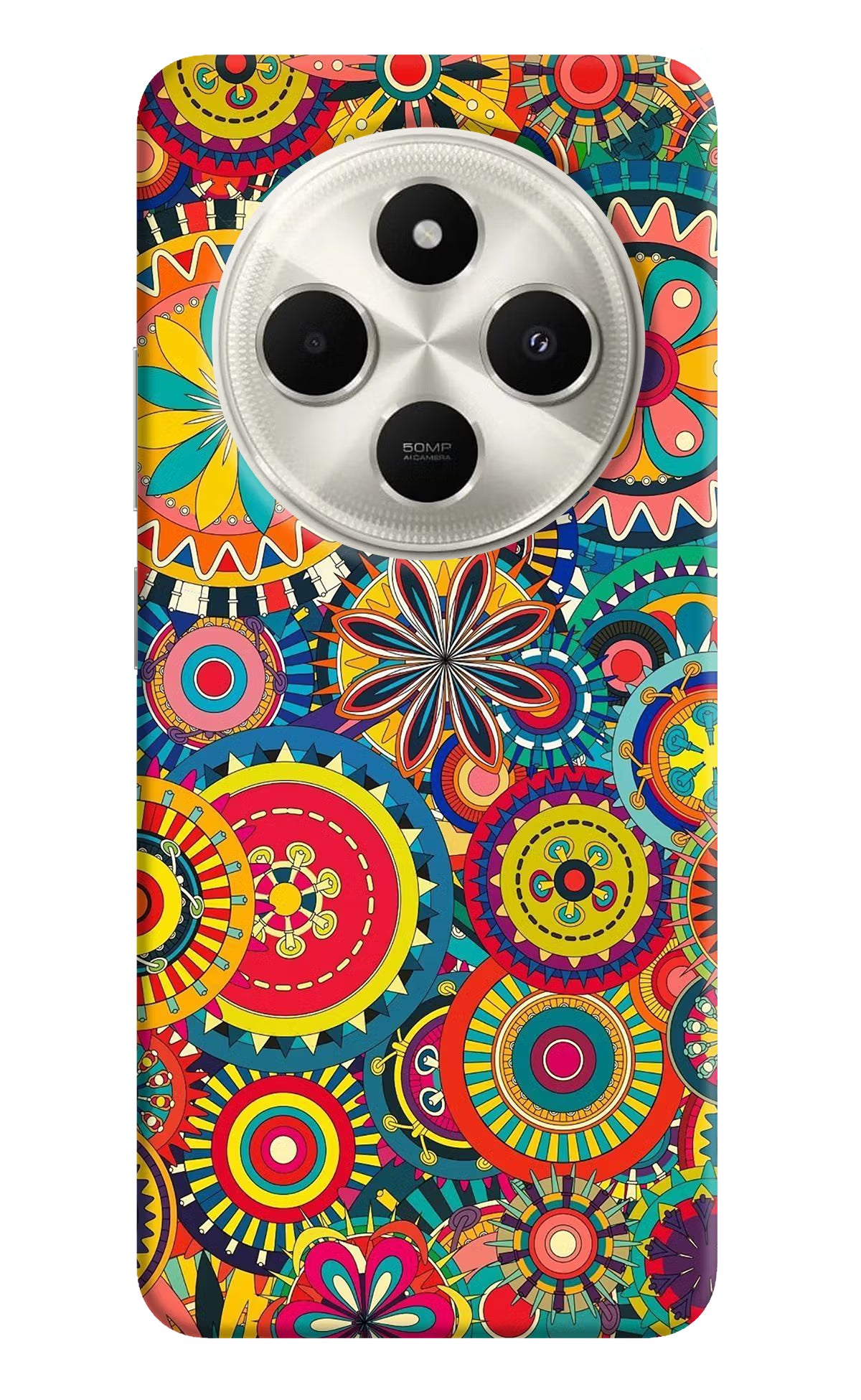 Gol Gol Art Poco C75 5G Hard Case Back Cover by Casekaro