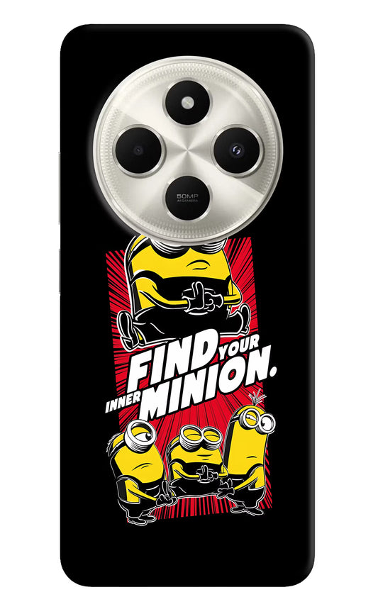 Find your inner Minion Poco C75 5G Hard Case Back Cover by Casekaro
