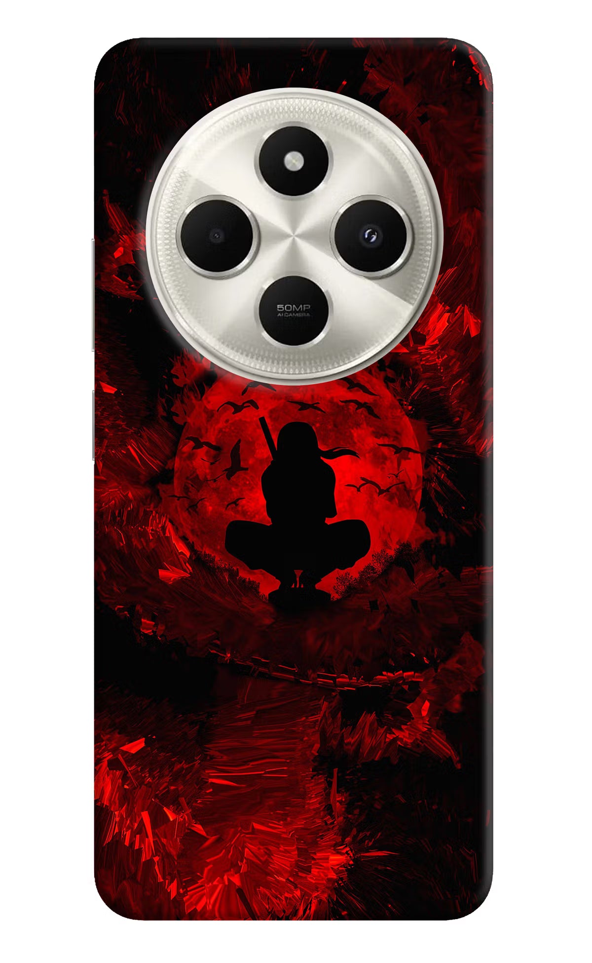 Itachi Uchiha Poco C75 5G Hard Case Back Cover by Casekaro