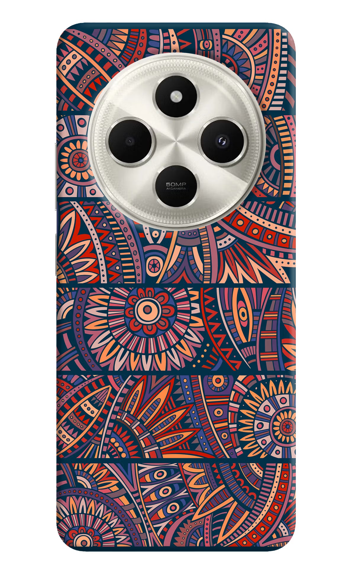 African Culture Design Poco C75 5G Back Cover