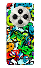 Game Doodle Poco C75 5G Hard Case Back Cover by Casekaro
