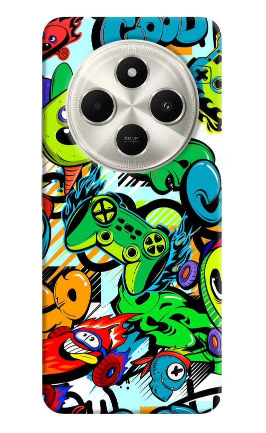 Game Doodle Poco C75 5G Hard Case Back Cover by Casekaro