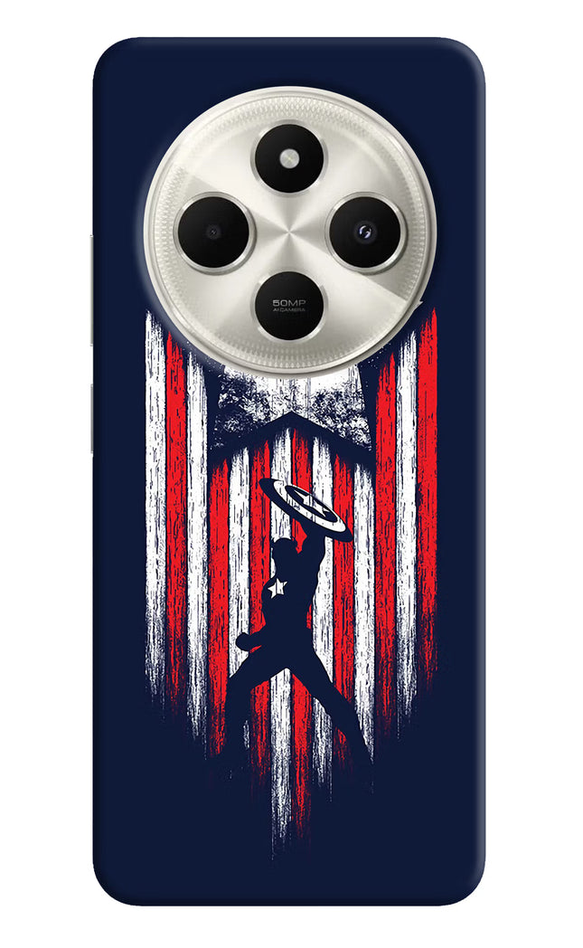 Captain America Marvel Art Poco C75 5G Hard Case Back Cover by Casekaro