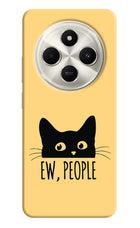 Ew People Catitude Poco C75 5G Hard Case Back Cover by Casekaro