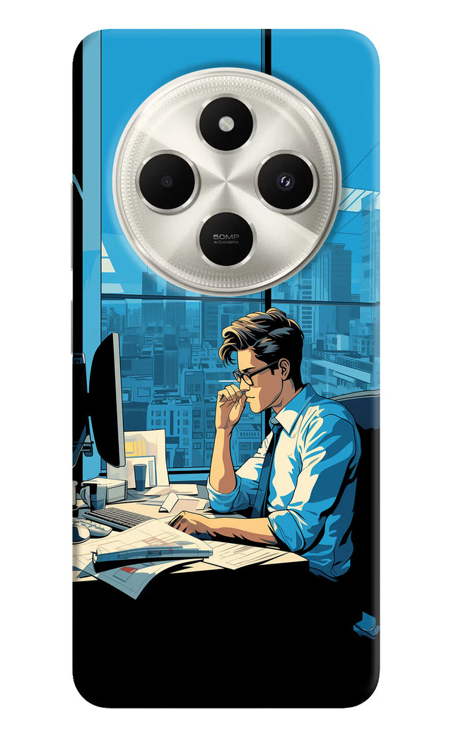 Focused Hustler (AI Generated) Poco C75 5G Hard Case Back Cover by Casekaro