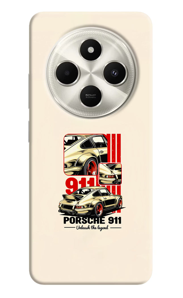 Classic Porsche 911 Poco C75 5G Hard Case Back Cover by Casekaro
