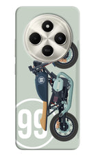 Classic Cafe Racer 99 Poco C75 5G Hard Case Back Cover by Casekaro