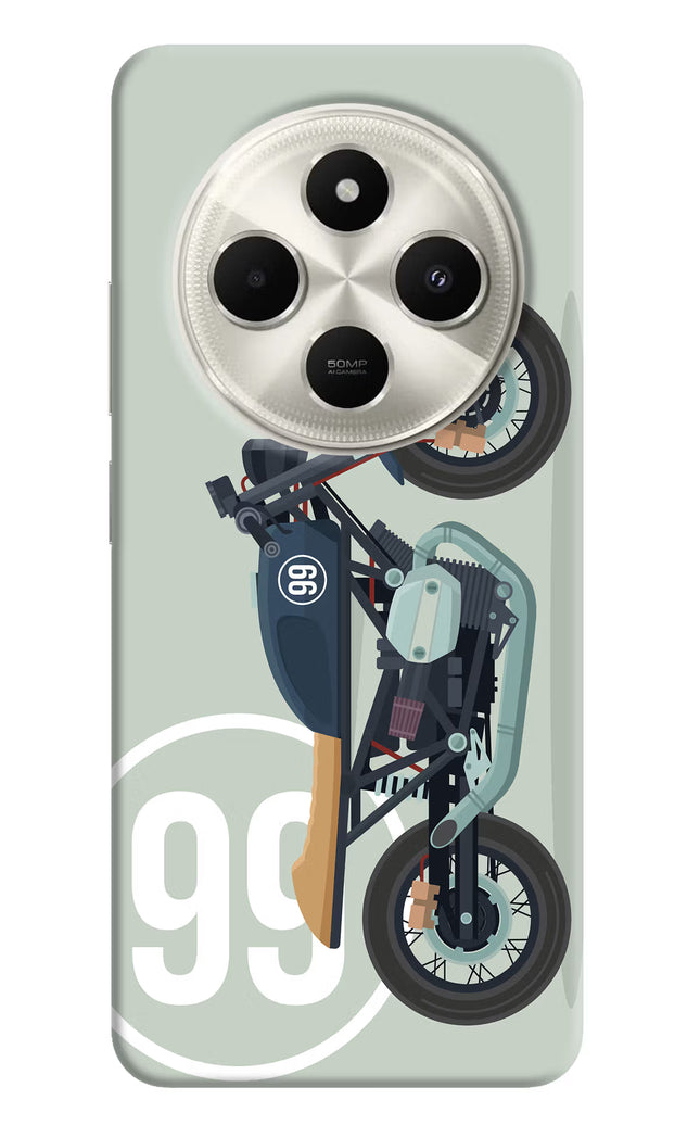 Classic Cafe Racer 99 Poco C75 5G Hard Case Back Cover by Casekaro