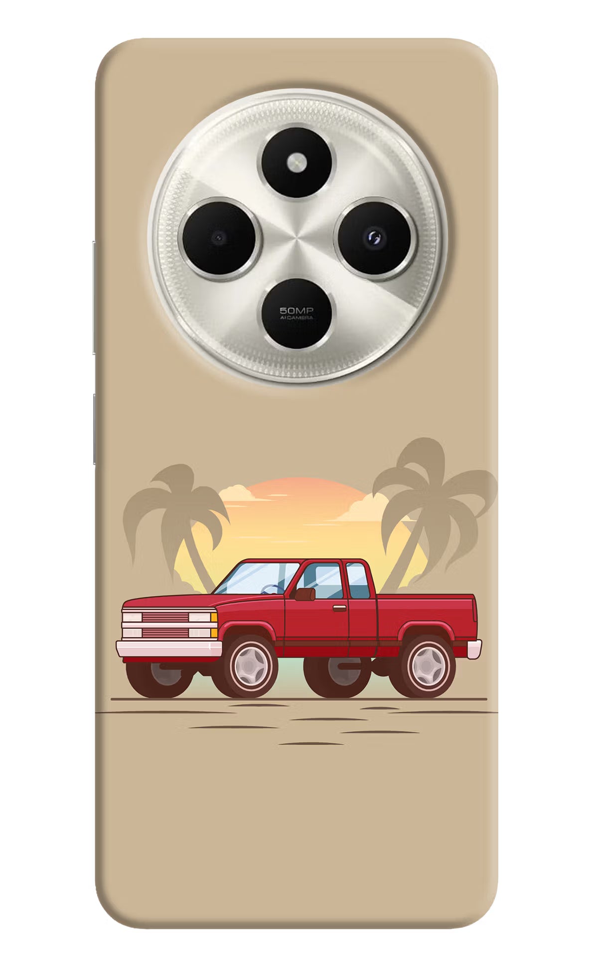 Desert Classic Drive Poco C75 5G Hard Case Back Cover by Casekaro