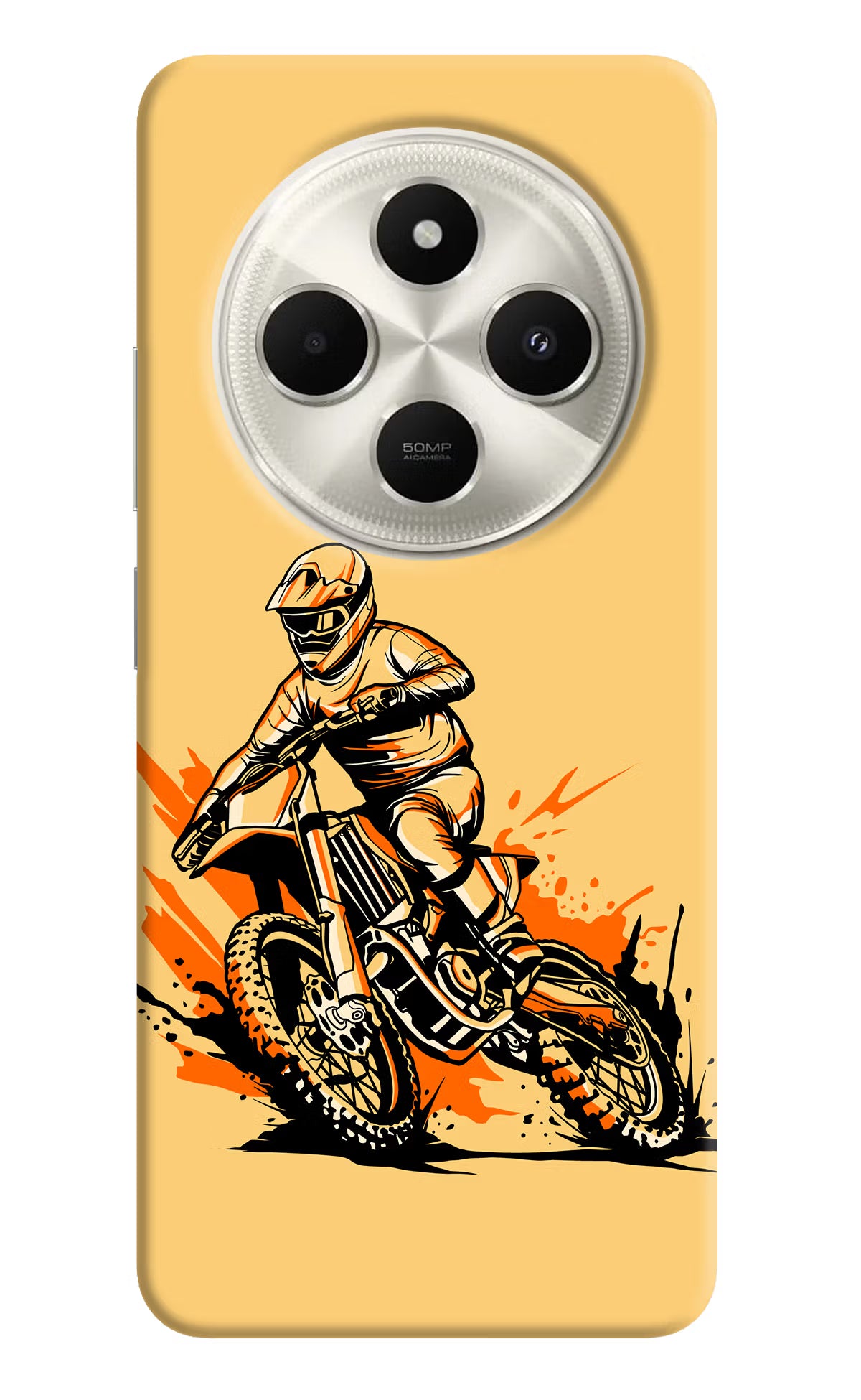 Off-Road Fury Poco C75 5G Hard Case Back Cover by Casekaro