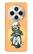 Undead Biker Poco C75 5G Hard Case Back Cover by Casekaro