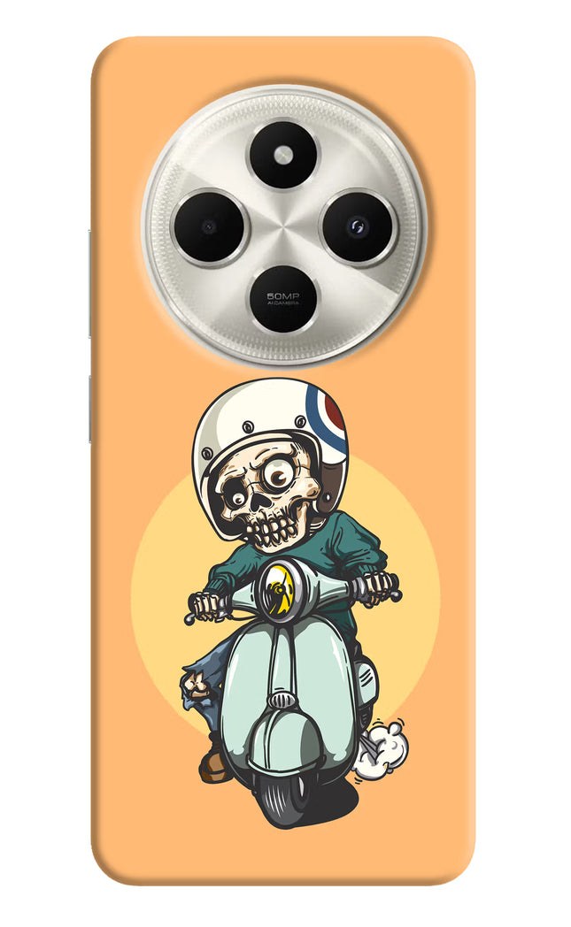 Undead Biker Poco C75 5G Hard Case Back Cover by Casekaro