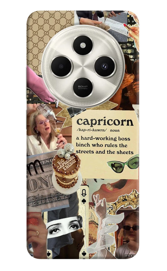 Capricorn Zodiac Poco C75 5G Hard Case Back Cover by Casekaro