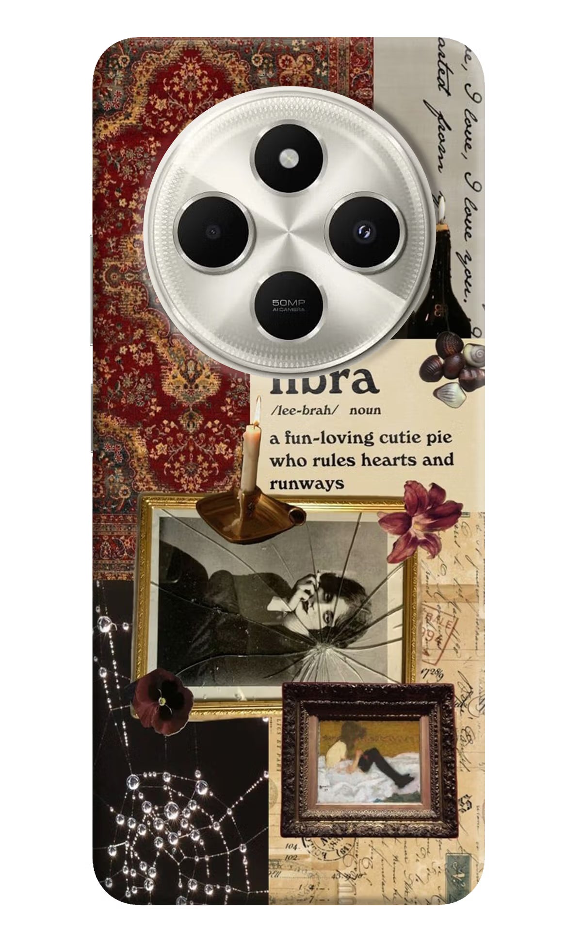 Libra Zodiac Poco C75 5G Hard Case Back Cover by Casekaro