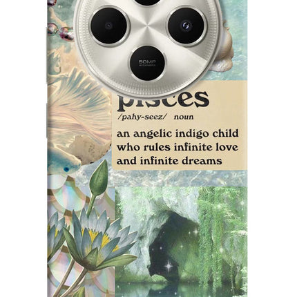 Pisces Zodiac Poco C75 5G Hard Case Back Cover by Casekaro
