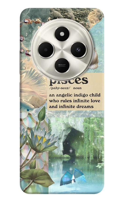 Pisces Zodiac Poco C75 5G Hard Case Back Cover by Casekaro