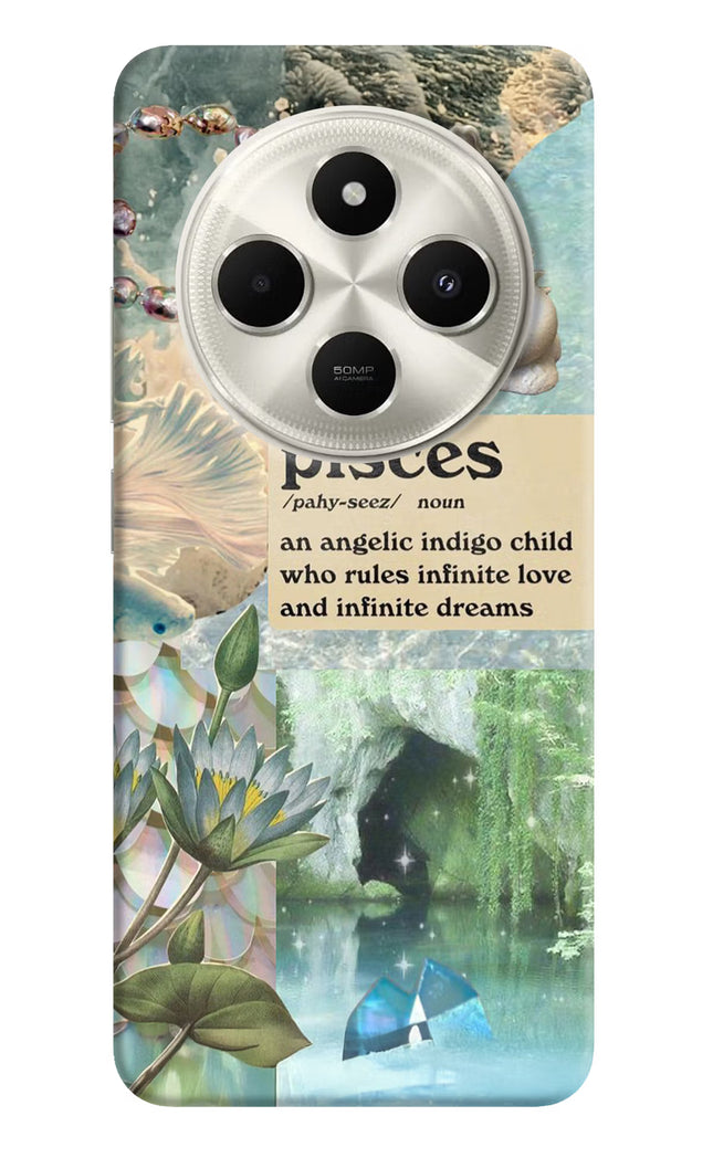 Pisces Zodiac Poco C75 5G Hard Case Back Cover by Casekaro