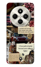 Taurus Zodiac Poco C75 5G Hard Case Back Cover by Casekaro