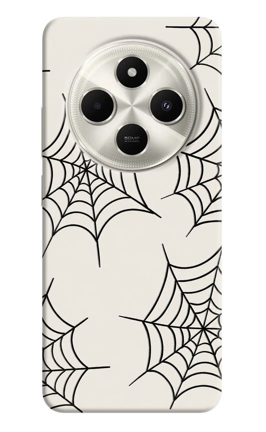 Spider Web Poco C75 5G Hard Case Back Cover by Casekaro
