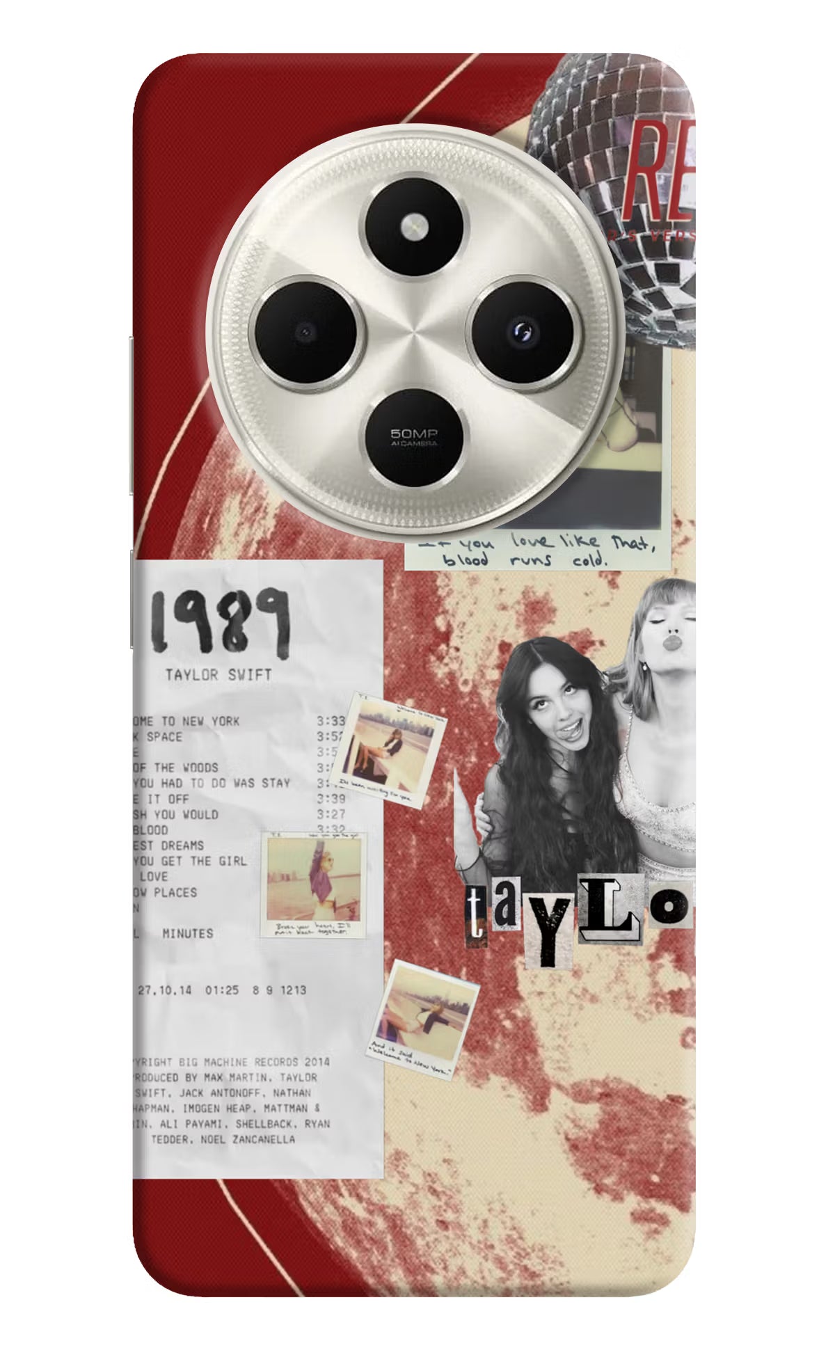 Taylor Swift Poco C75 5G Back Cover