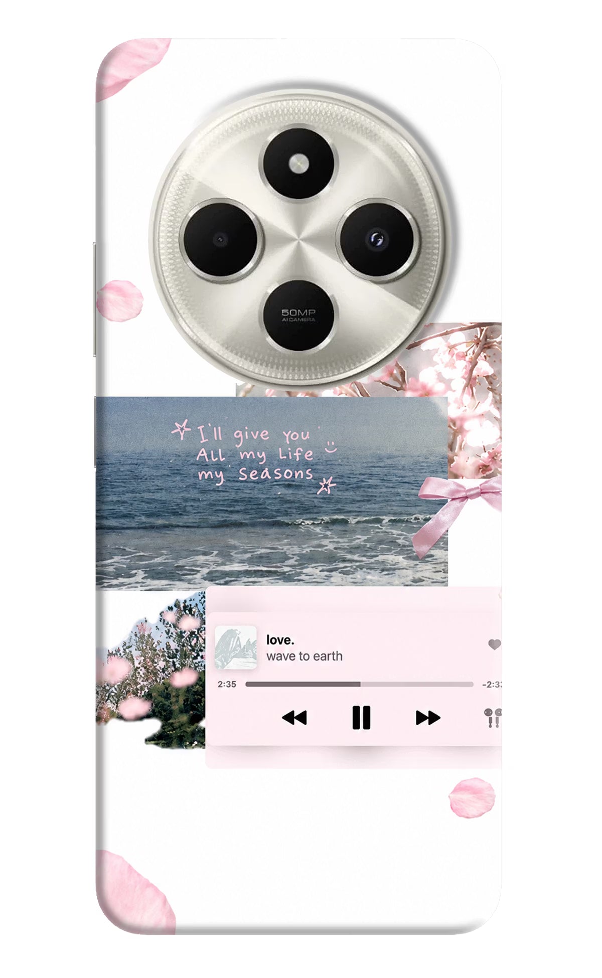 Wave to earth Poco C75 5G Back Cover