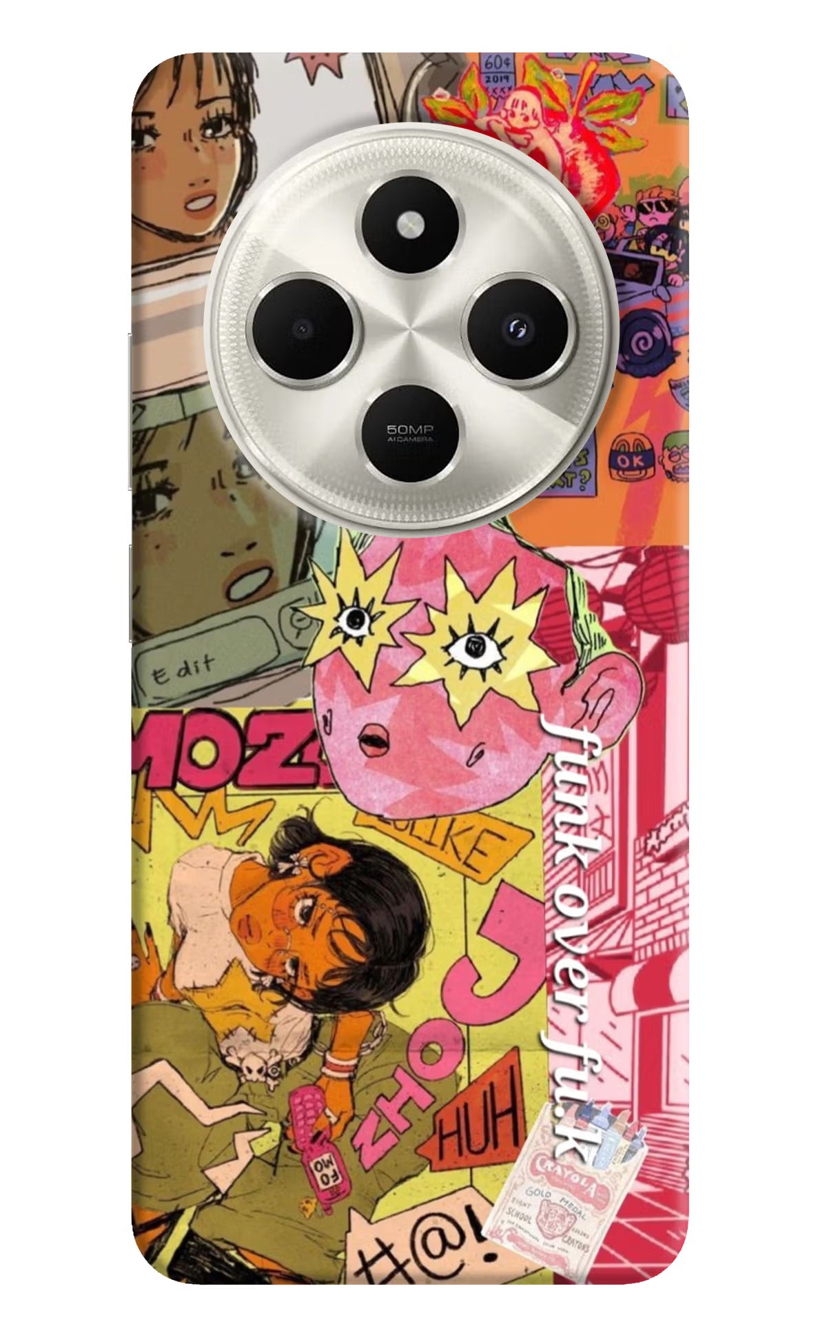 Funkover Poco C75 5G Back Cover