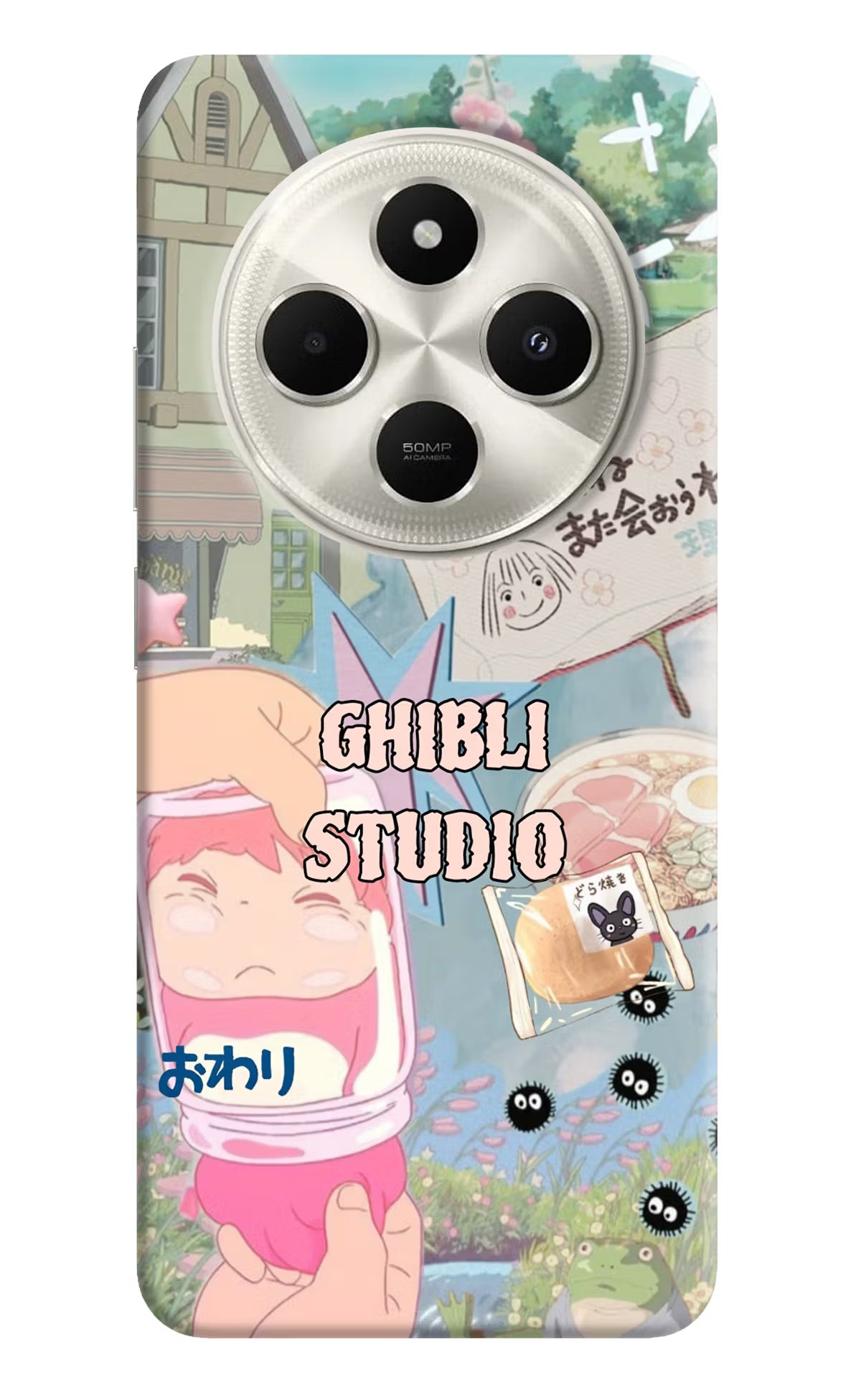 Studio Ghibli Poco C75 5G Back Cover