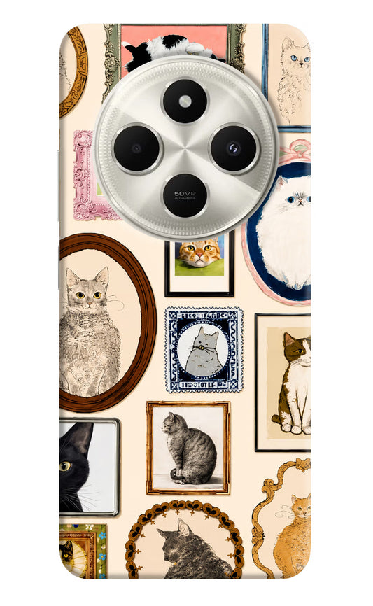 Mirror Cats Poco C75 5G Hard Case Back Cover by Casekaro