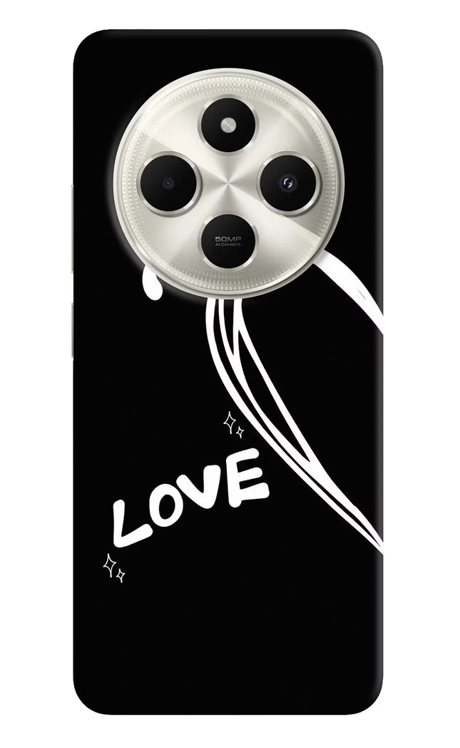 Love Line Poco C75 5G Hard Case Back Cover by Casekaro