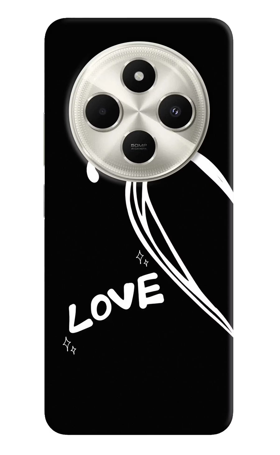 Love Line Poco C75 5G Back Cover, Hard case