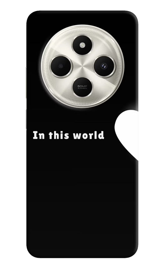This World Poco C75 5G Hard Case Back Cover by Casekaro
