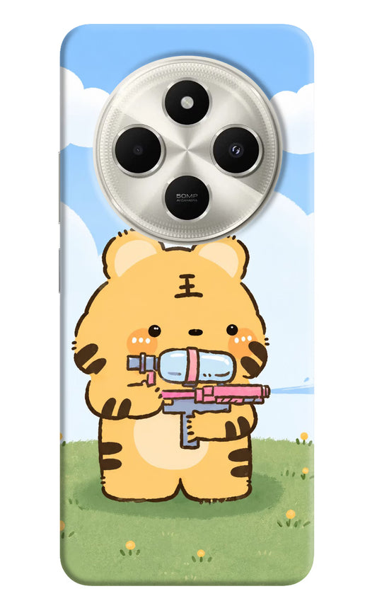 Tiger Treat Poco C75 5G Hard Case Back Cover by Casekaro