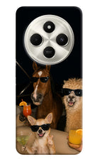 Party Squad Poco C75 5G Hard Case Back Cover by Casekaro