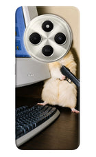Hacker Hamster Poco C75 5G Hard Case Back Cover by Casekaro