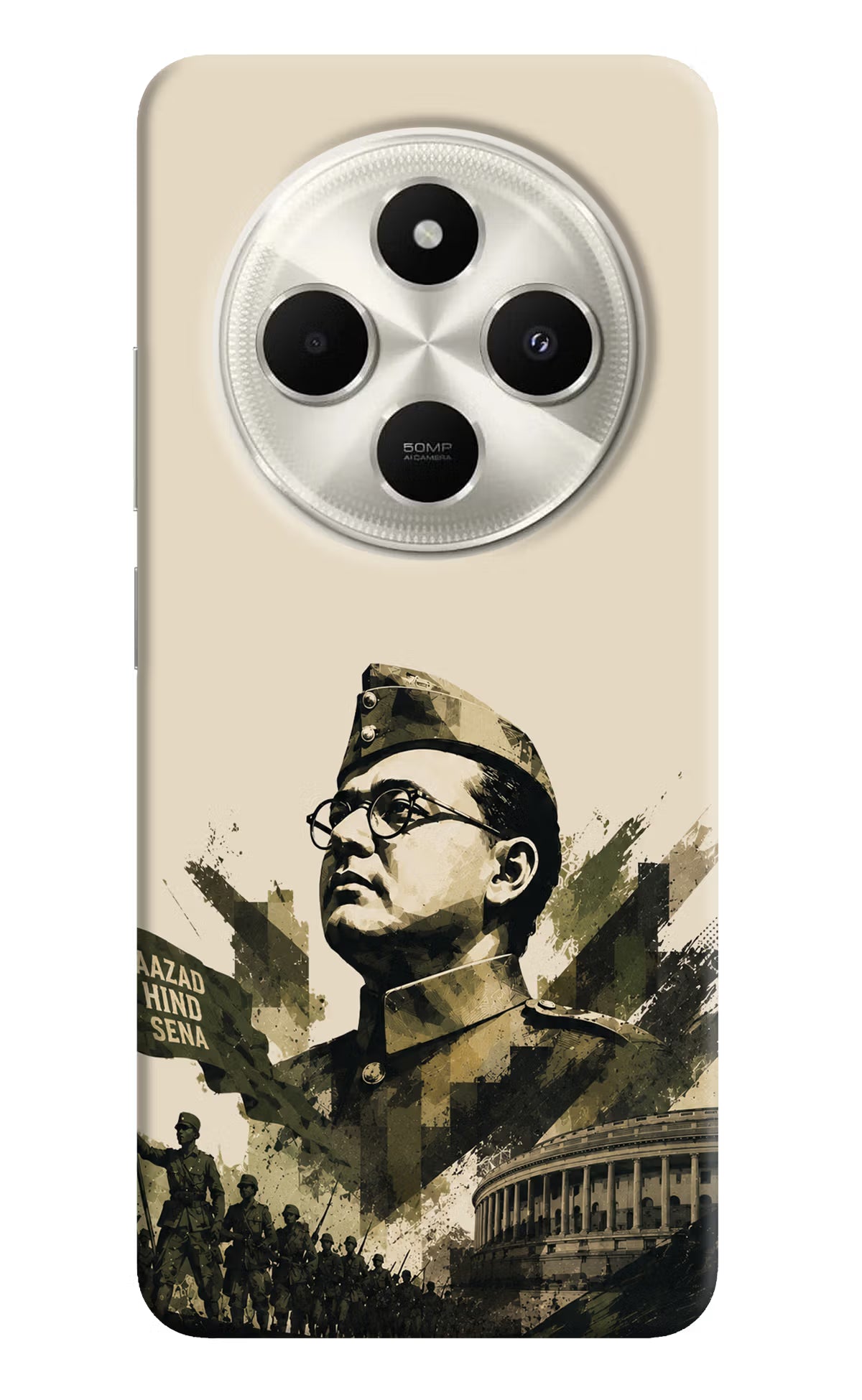 Netaji Rising Poco C75 5G Back Cover