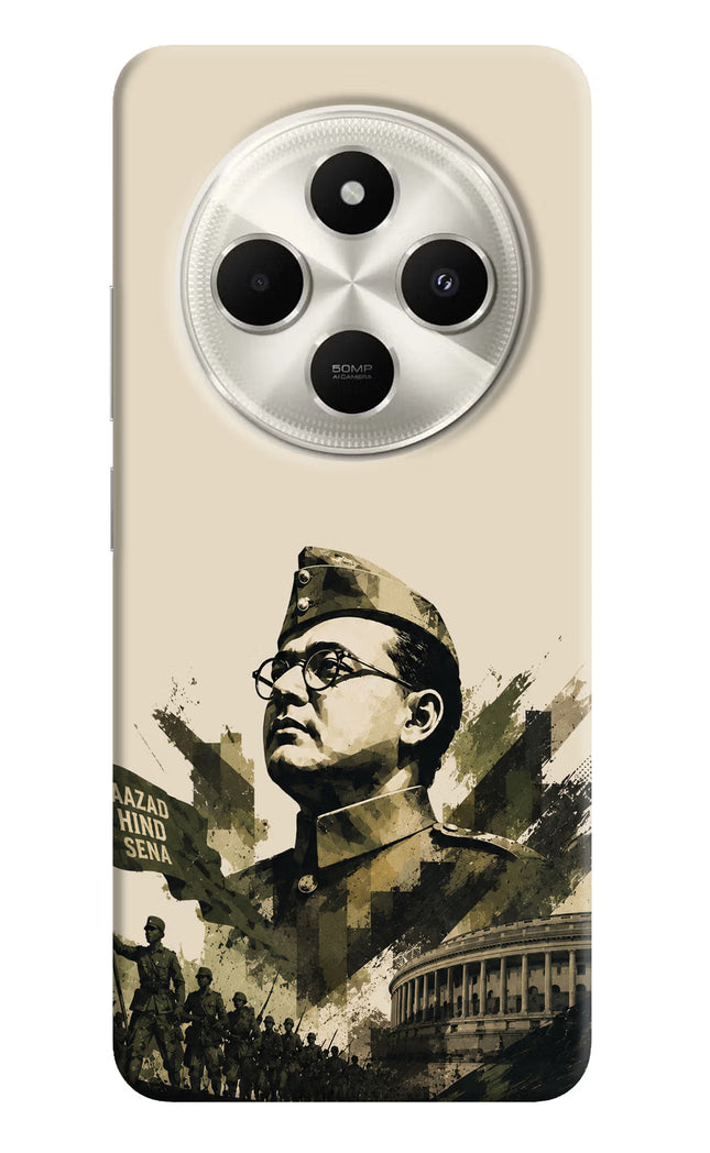 Netaji Rising Poco C75 5G Hard Case Back Cover by Casekaro