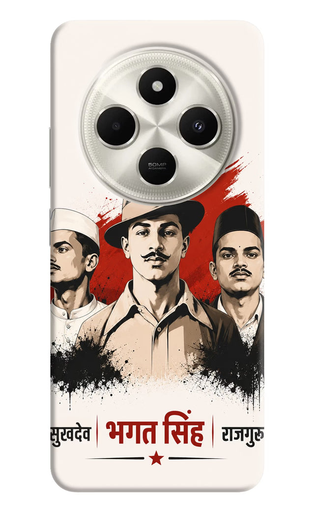 Bhagat Singh Trio Poco C75 5G Hard Case Back Cover by Casekaro